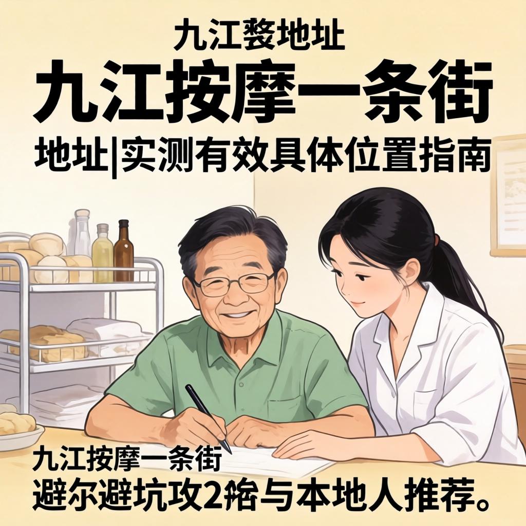 九江按摩一条街地址|实测有效具体位置指南，避坑攻略与本地人推荐