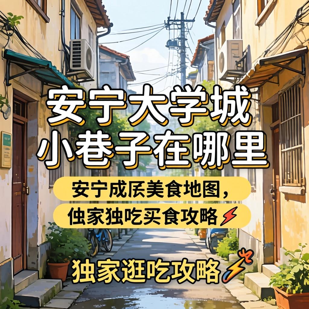 安宁大学城小巷子在哪|美食地图、具体位置与独家逛吃攻略?