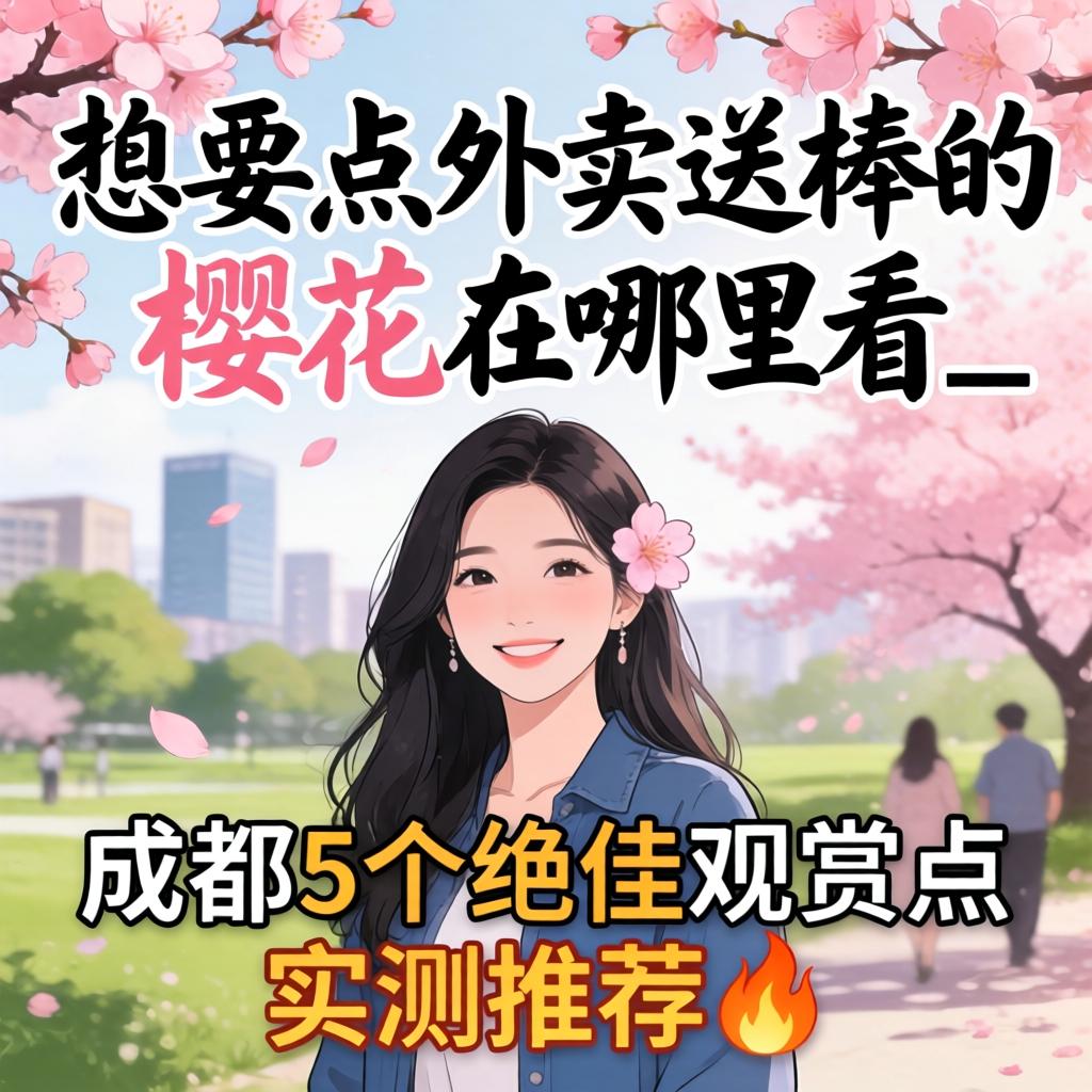 想要点外卖送棒的樱花在哪里看_成都5个绝佳观赏点实测推荐?