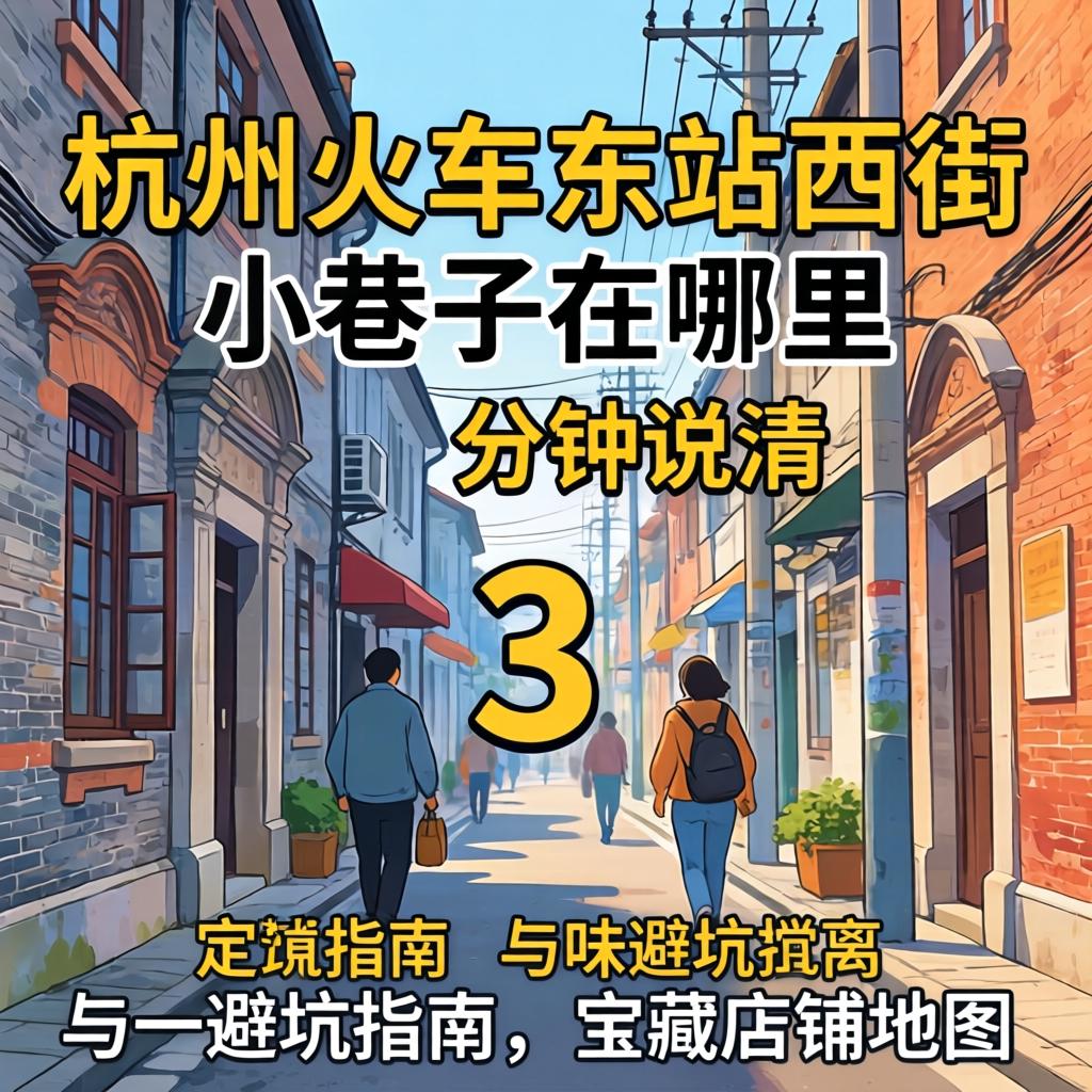 杭州火车东站西街小巷子在哪里？3分钟说清位置，附避坑指南与宝藏店铺地图