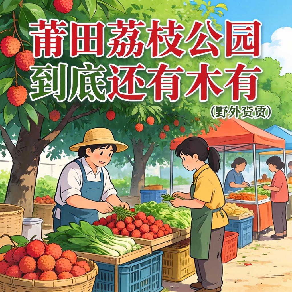 莆田荔枝公园现在到底还有木有野外交易？