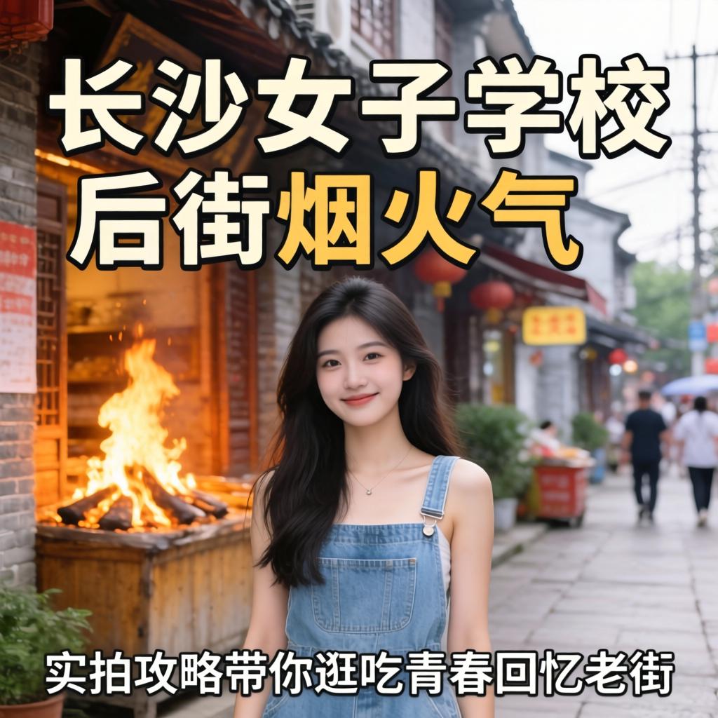 长沙女子学校后街烟火气,实拍攻略带你逛吃青春回忆老街