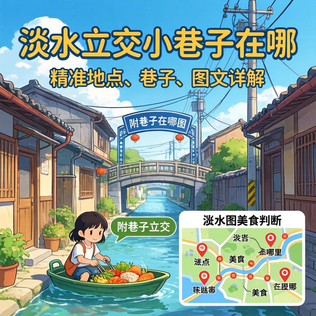 淡水立交小巷子在哪?精准位置图文详解,附巷子在哪里美食地图