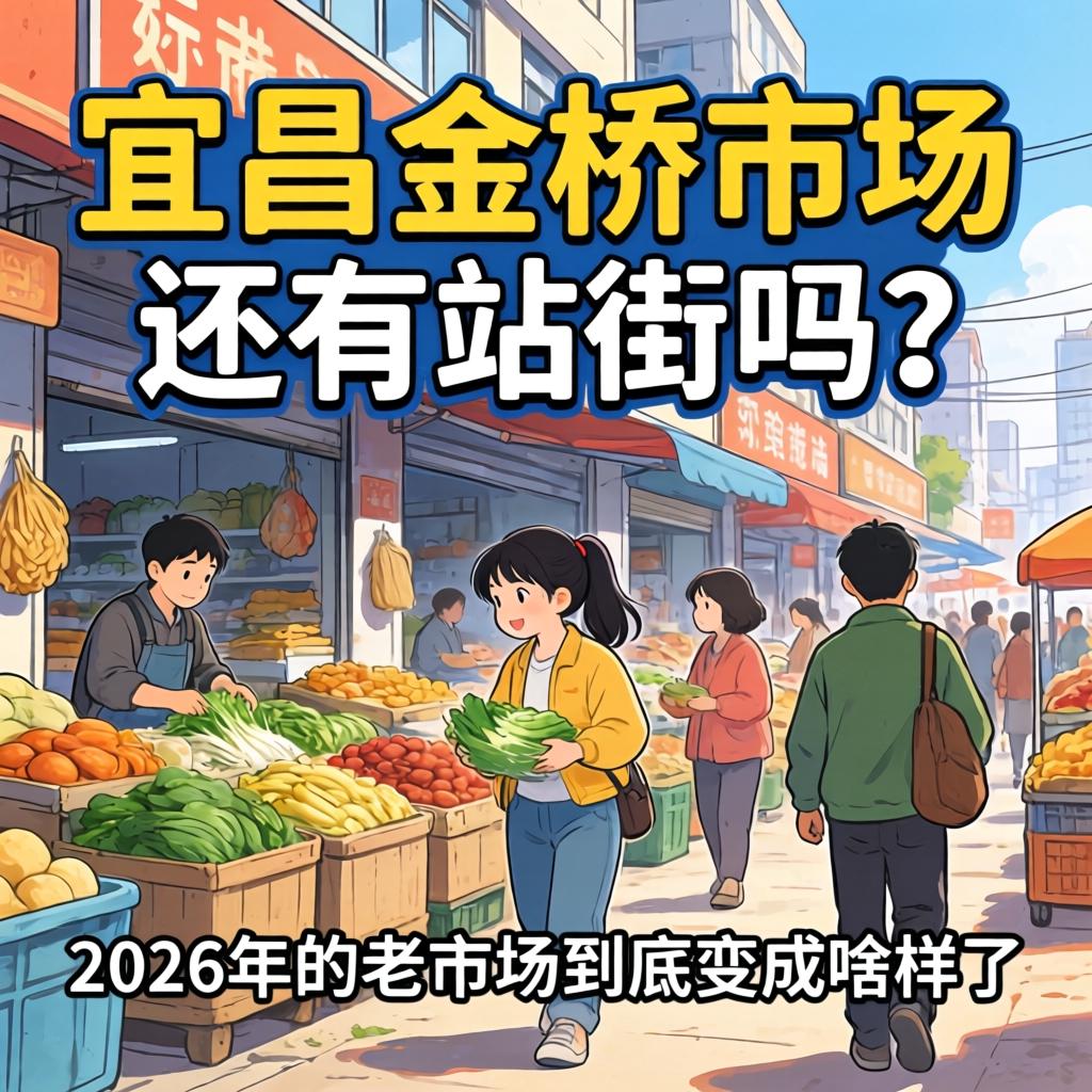 听说宜昌金桥市场还有站街吗？2026年的老市场到底造成啥样了？
