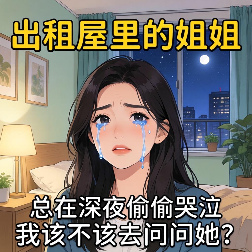 出租屋里的姐姐，总在深夜偷偷哭泣，我该不该去问问她？