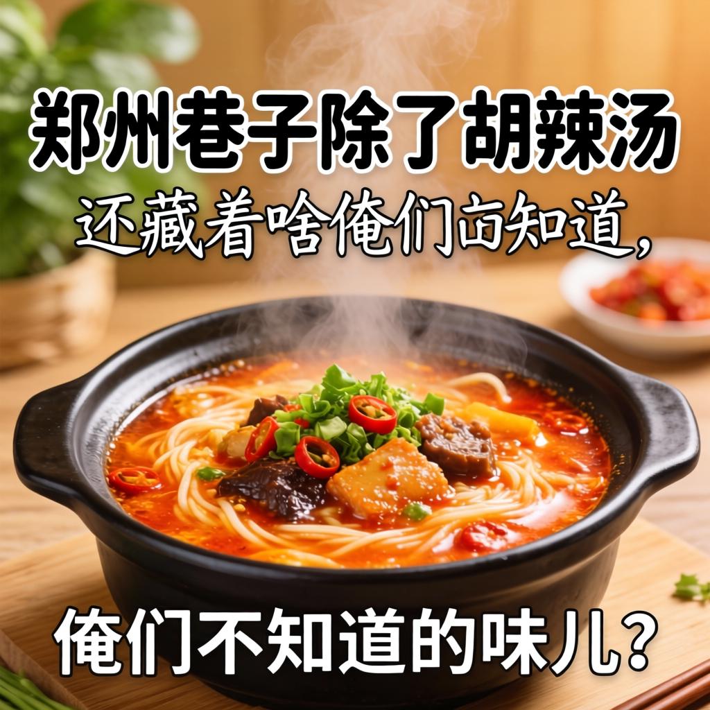 郑州小路除了胡辣汤，还藏着啥俺们不知路的味儿？