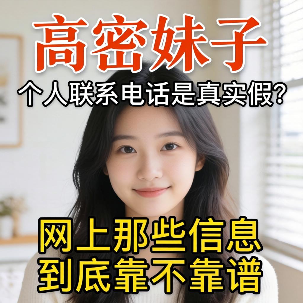 高密妹子个人联系电话是真是假？网上那些信息到底靠不靠谱？