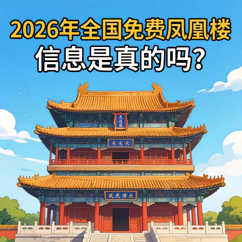 2026年全国免费凤凰楼信息是真的吗？到底有没有这回事？