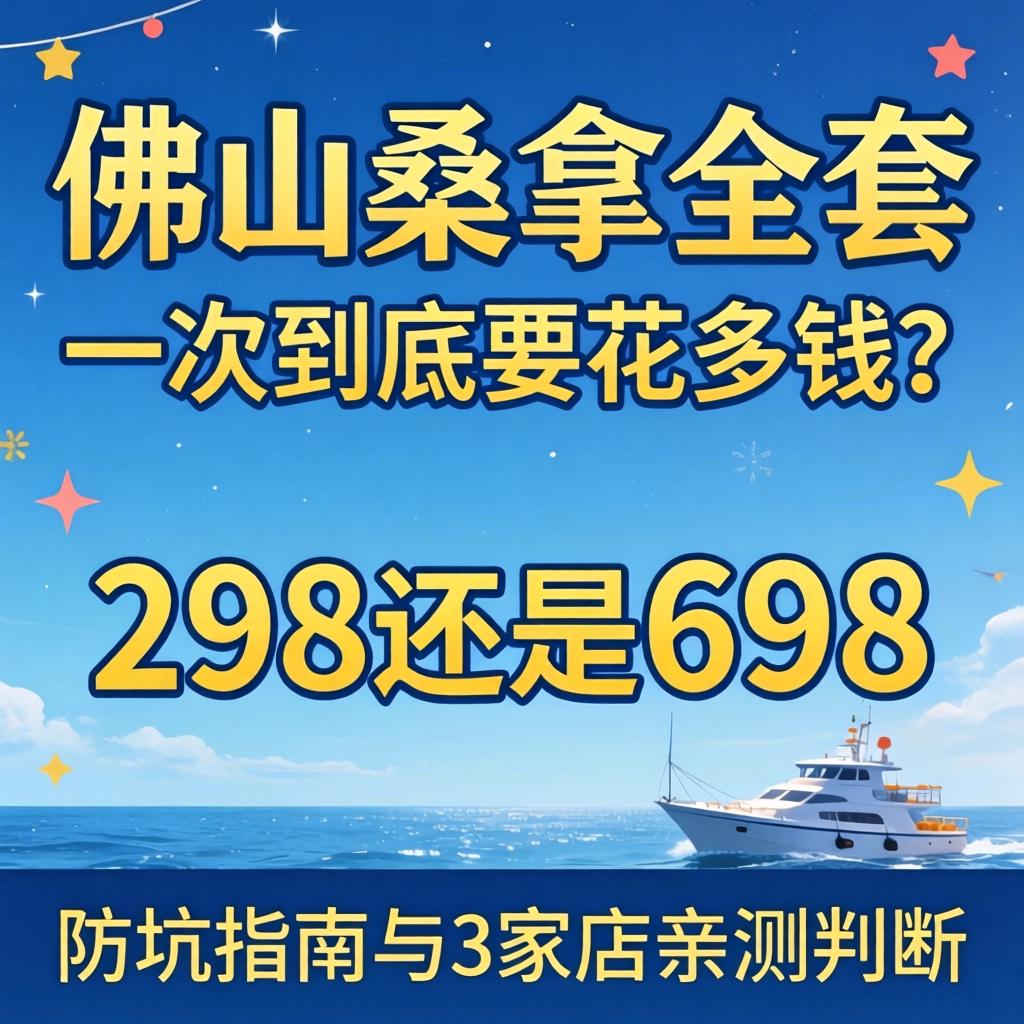 佛山桑拿全套价格，一次到底要花多钱？298还是698，防坑指南与3家店亲测