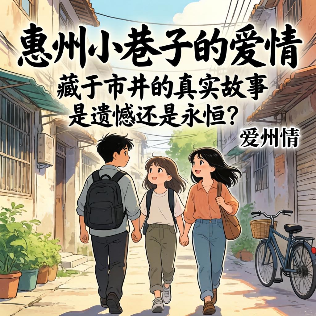 惠州小巷子的爱情,3个藏于市井的真实故事，是遗憾还是永恒？