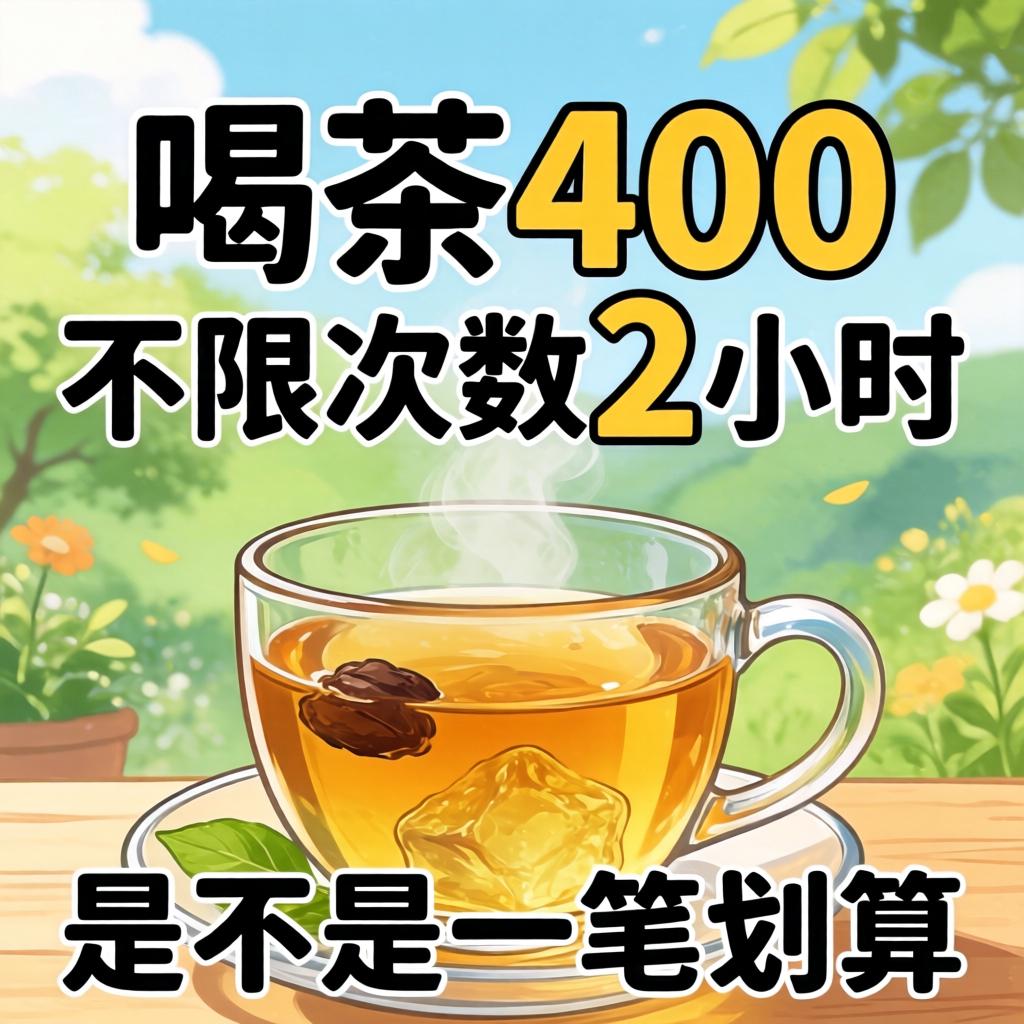 “喝茶400不限次数2幼时”的套餐到底是不是一笔划算的买卖？