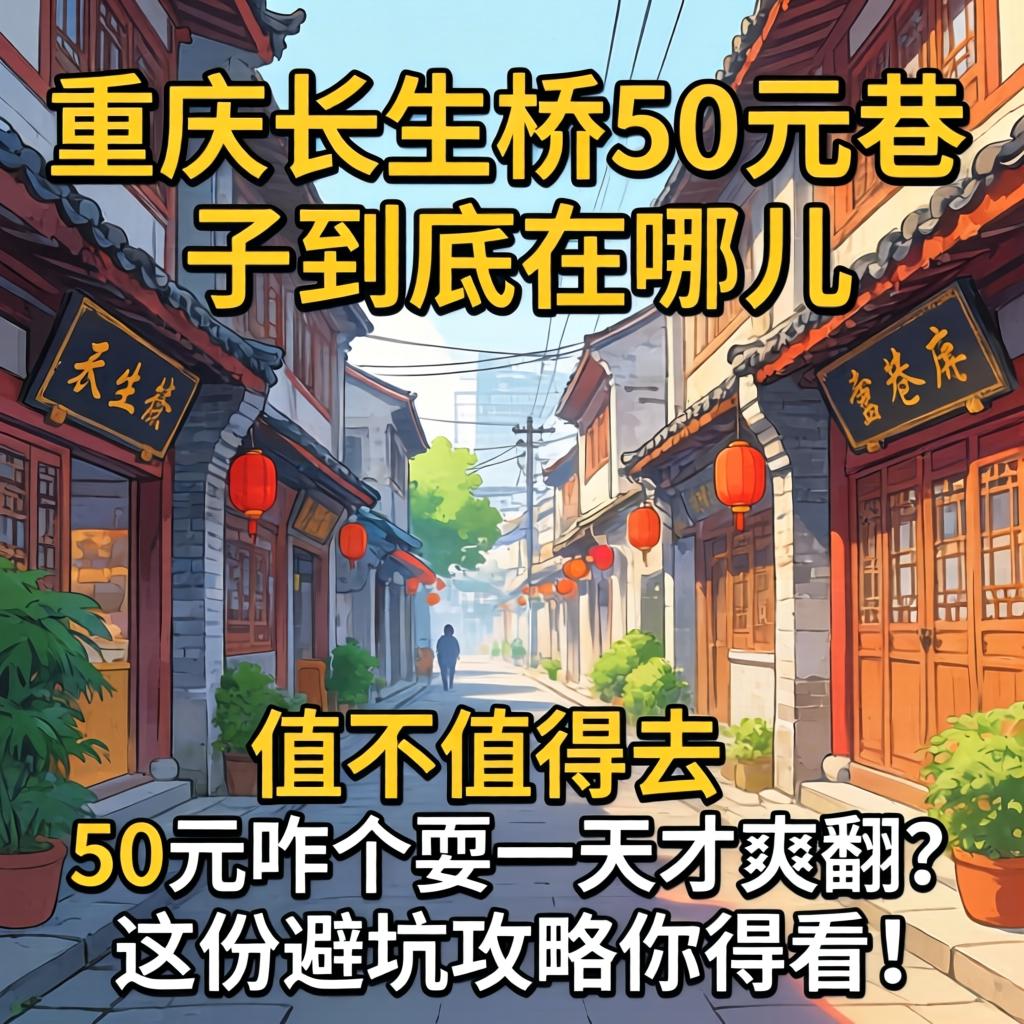 沉庆永生桥50元小路到底在哪儿，值不值得去，50元咋个耍一天才爽翻？这份避坑攻略你得看！