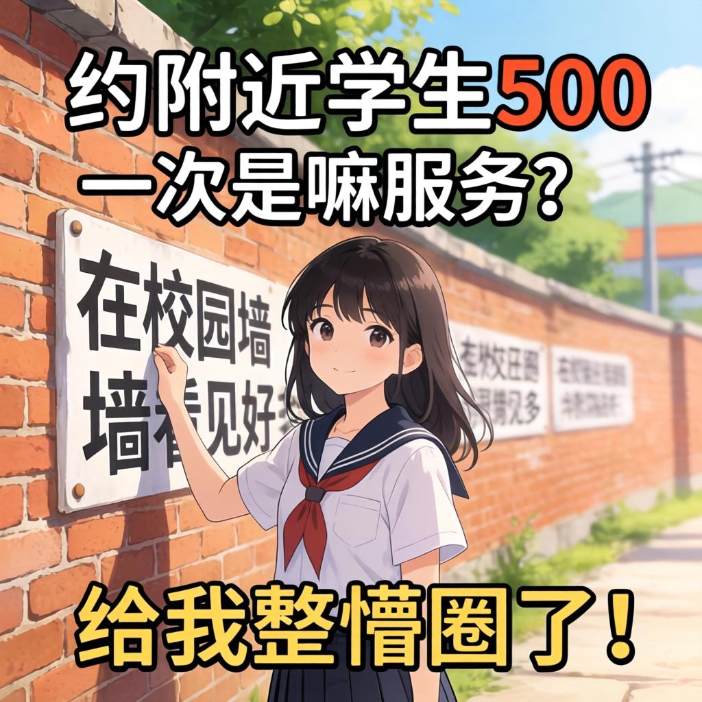 约附近学生500一次是嘛服务？在校园墙看见好多，给我整懵圈了！