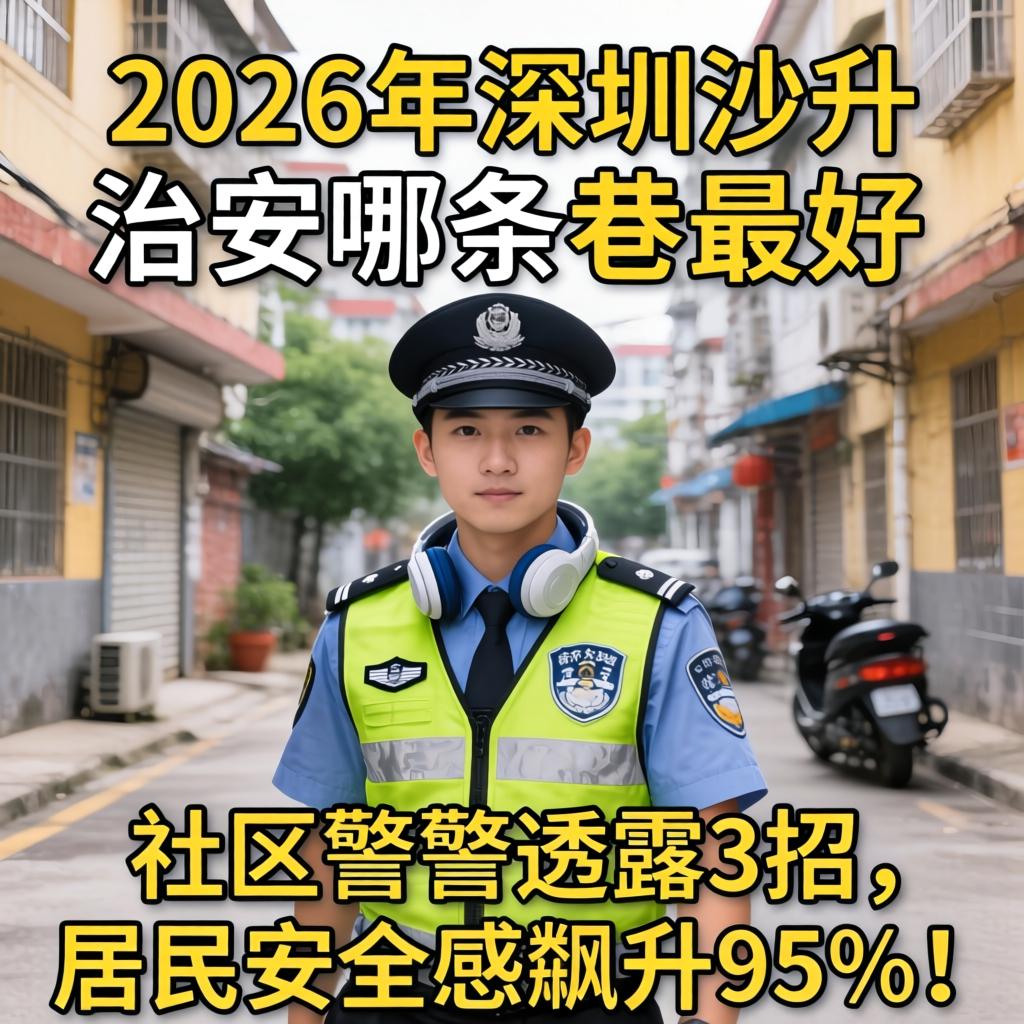 2026年深圳沙井治安在哪条巷最好？社区民警透露3招，居民安全感飙升95%！