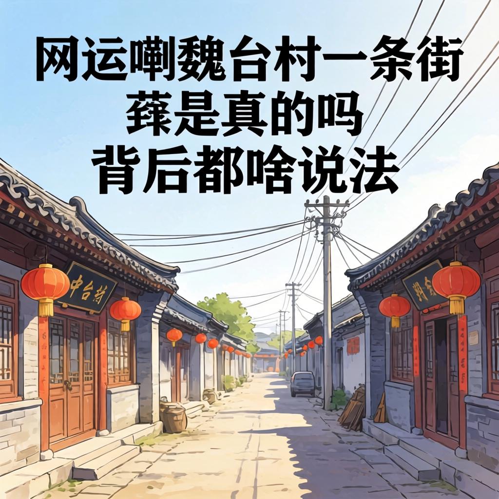 网上传嘞魏台村一条街是真的吗，，，，，背后有啥说法？？？？