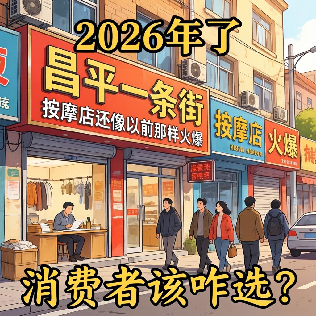 2026年了，昌平一条街的按摩店还像以前那样火爆吗？消费者该咋选？