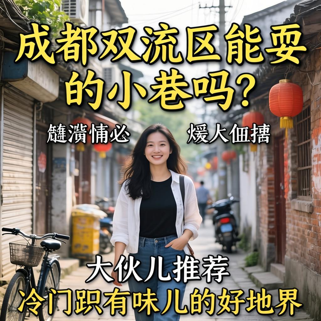 成都双流区能耍的幼巷吗？给大伙儿推荐几个冷门但有味儿的好地界！