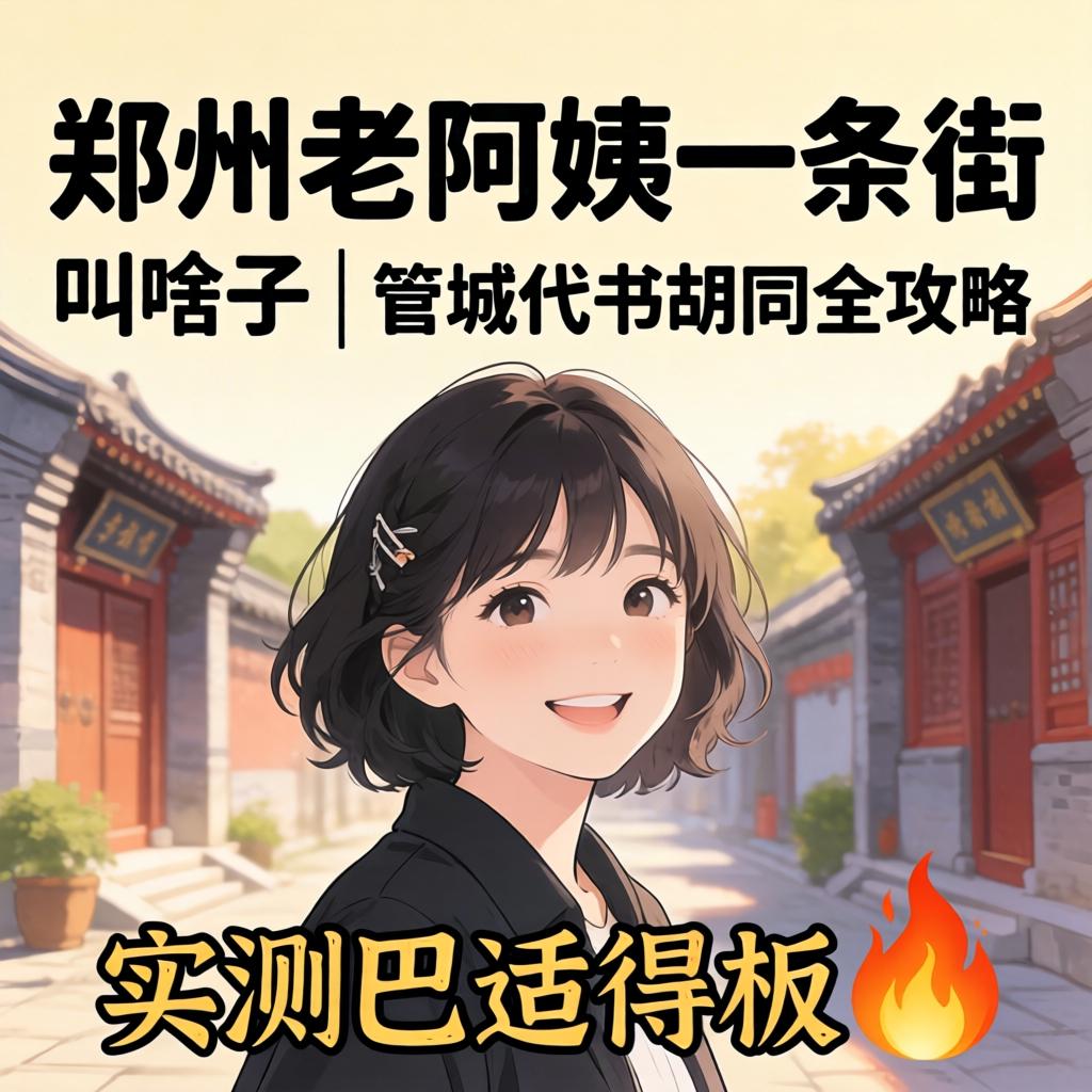 郑州老阿姨一条街叫啥子 | 管城代书胡同全攻略 | 实测巴适得板?