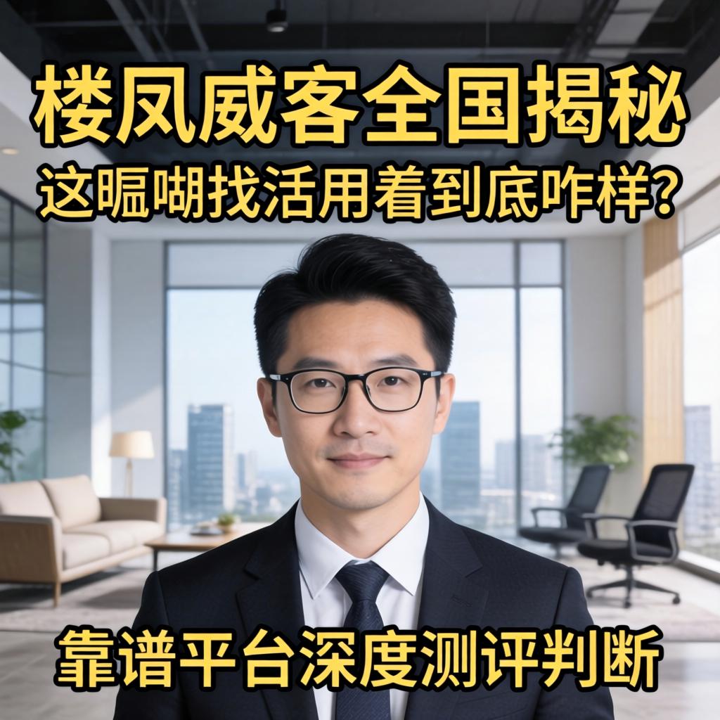 楼凤威客全国揭秘：这旮旯找活用着到底咋样？靠谱平台深度测评