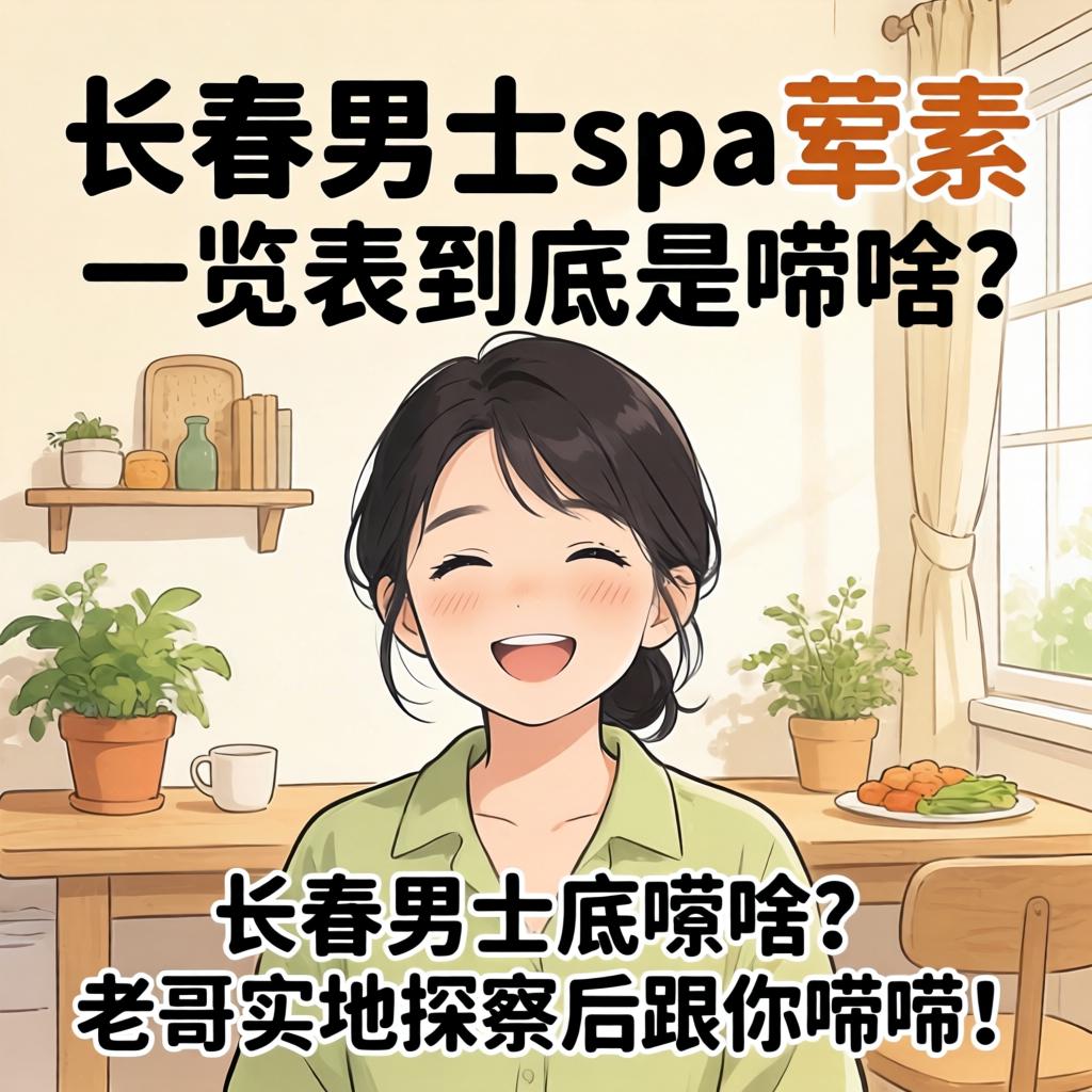 长春男士spa荤素一览表到底是啥？老哥实地探访后跟你唠唠！