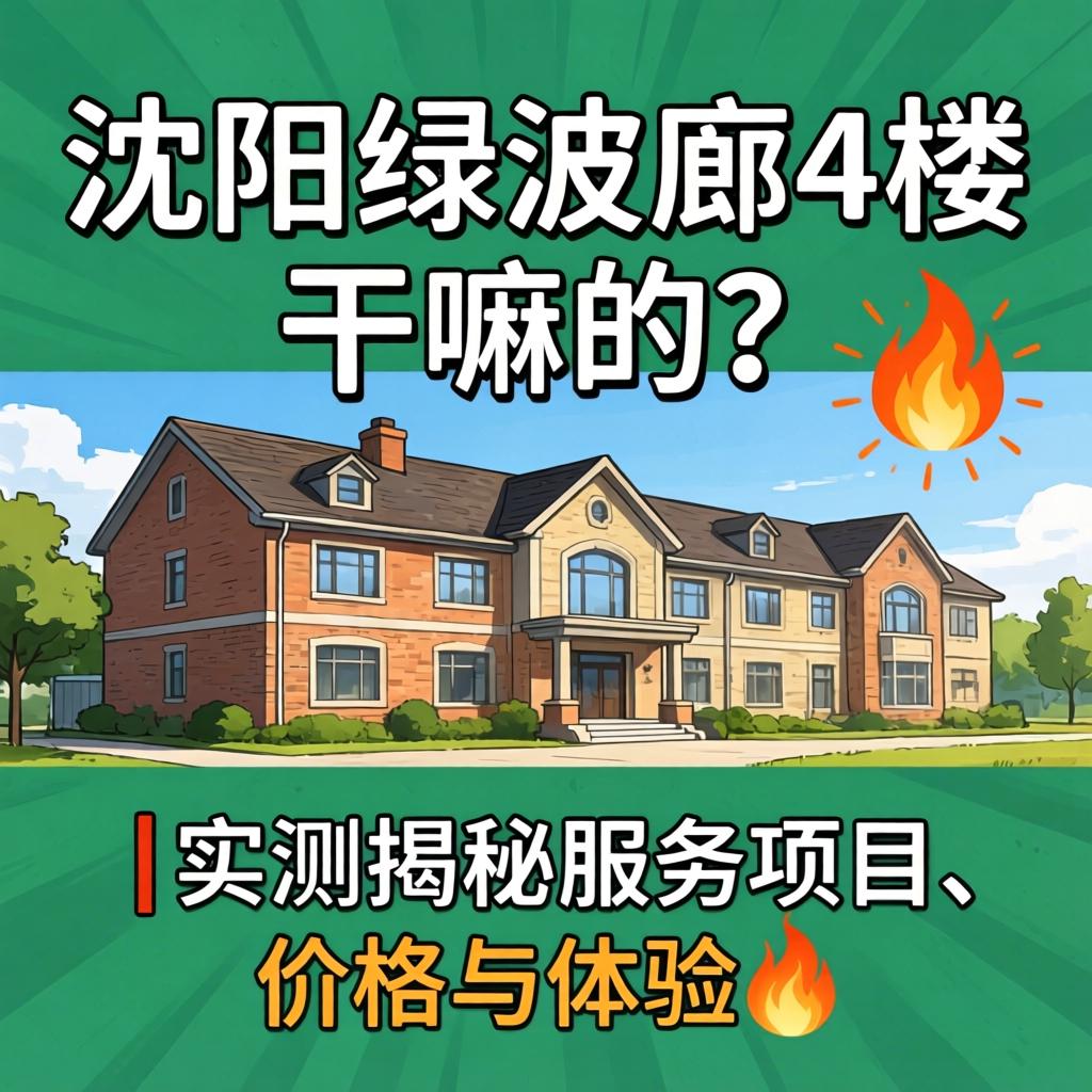 沈阳绿波廊4楼是干嘛的？| 实测揭秘服务项目、价格与体验?