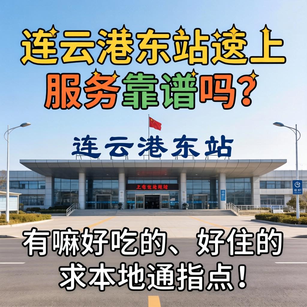 连云港东站边上服务靠谱吗？有嘛好吃的、好住的？求本地通指点！