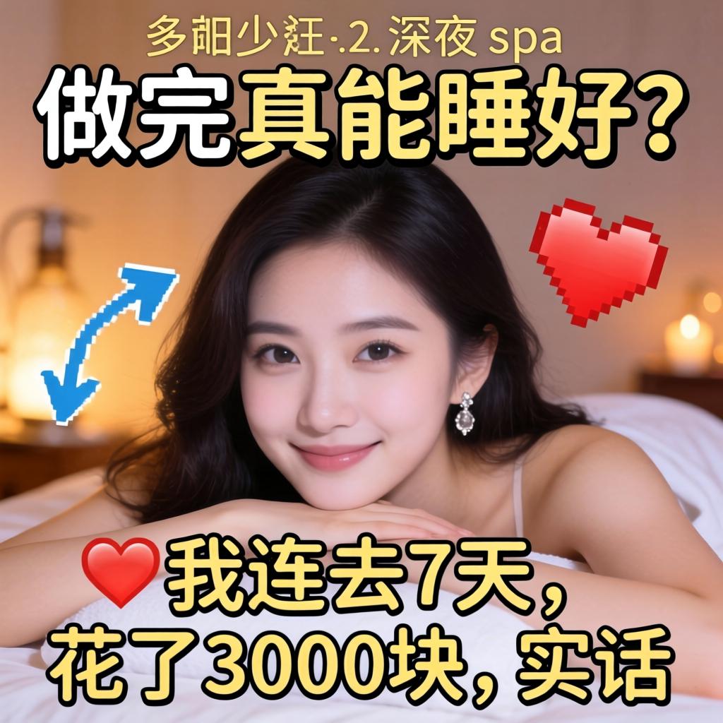 少妇深夜spa，做完真能睡好？我连去7天，花了3000块的实话