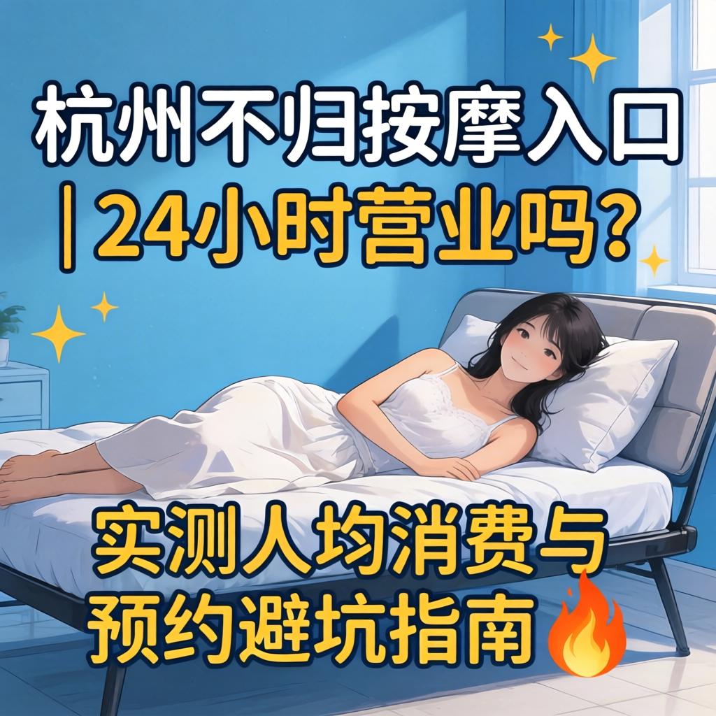 杭州不归推拿入口｜24小时营业吗？？？实测人均消耗与预约避坑指南?