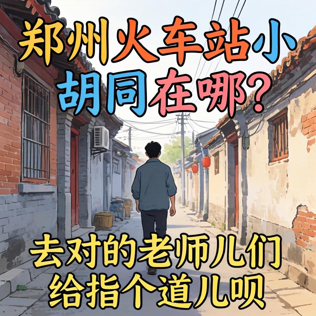 郑州火车站小胡同在哪？有去过的老师儿们给指个道儿呗！