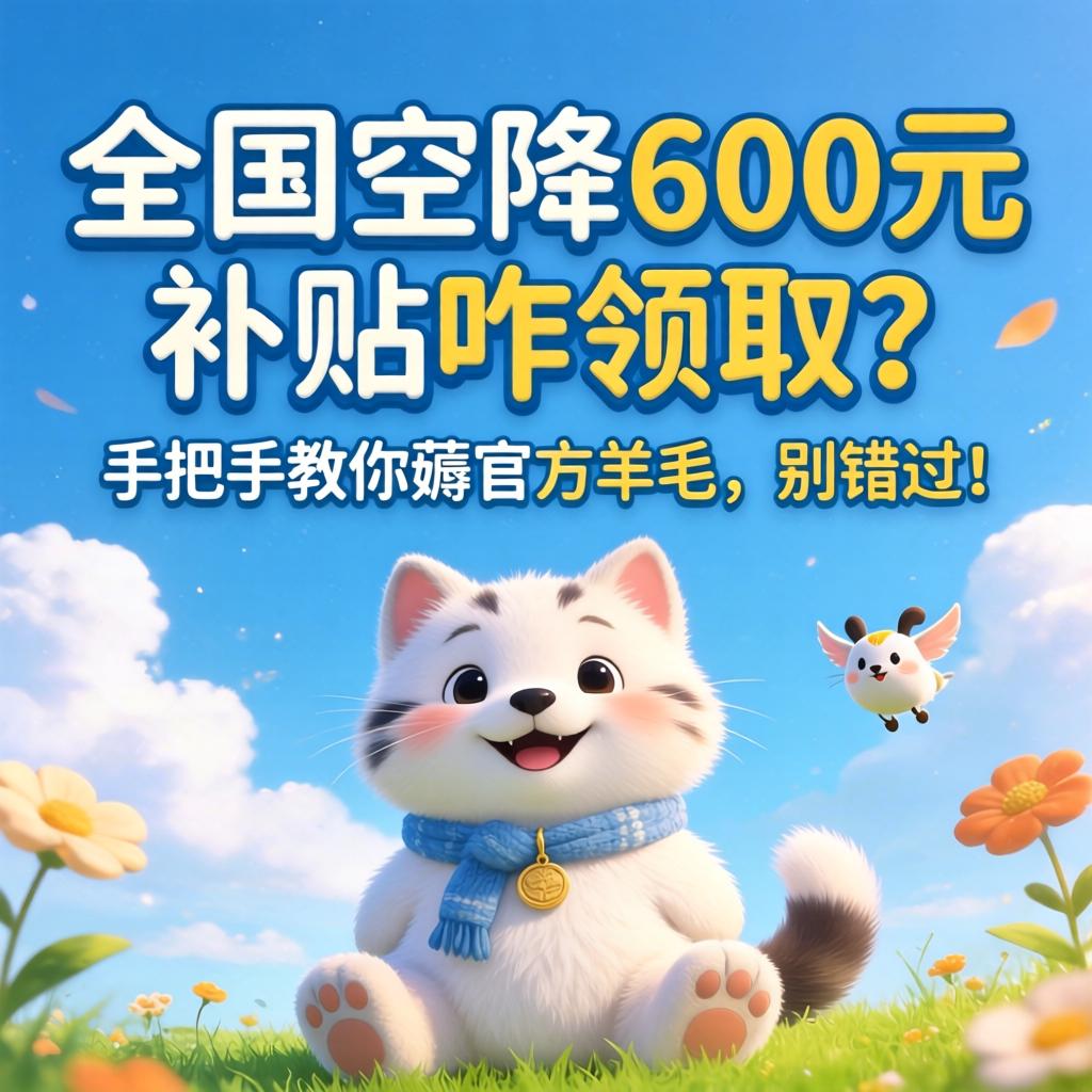 全国空降600元补助咋领？手把手教你薅官方羊毛，别错过！