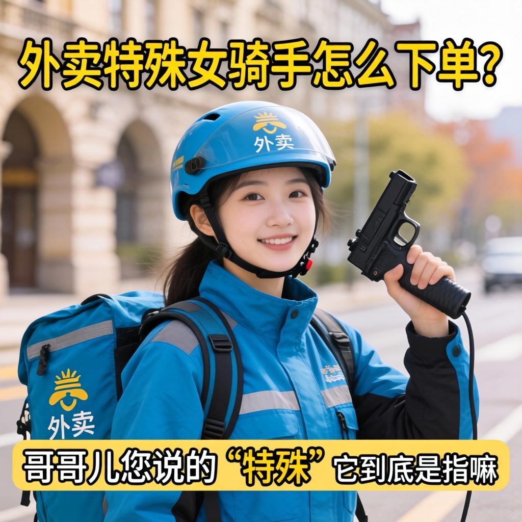 外卖特殊女骑手怎么下单?哥们儿您说的“特殊”它到底是指嘛?