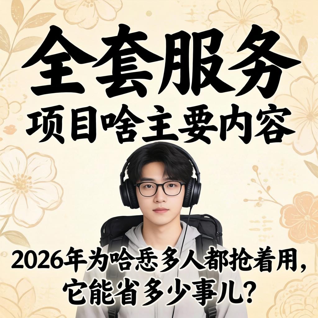 全套服务包括项目到底有啥具体内容？2026年为哈恁多人都抢着用，它能省多少事儿？