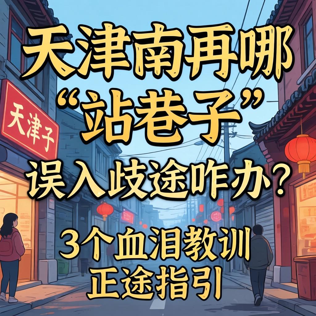 天津南开哪有站巷子的，，，，，误入邪路咋办？？？？？3个血泪教训与正途指引
