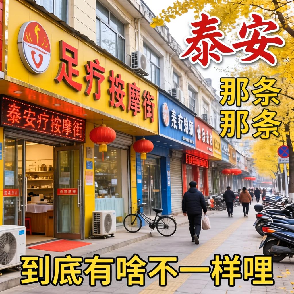 泰安那条着名的足疗推拿街，，究竟有啥纷歧样哩？？？？？