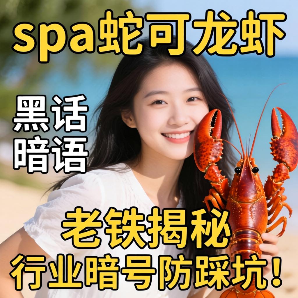 spa可蛇可龙虾黑话暗语是啥意思?老铁揭秘行业暗号防踩坑!
