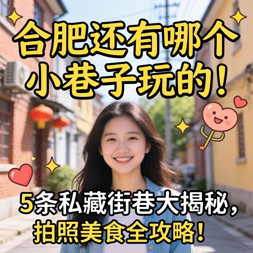 合肥还有哪个小巷子有玩的，5条私藏街巷大揭秘，拍照美食全攻略！