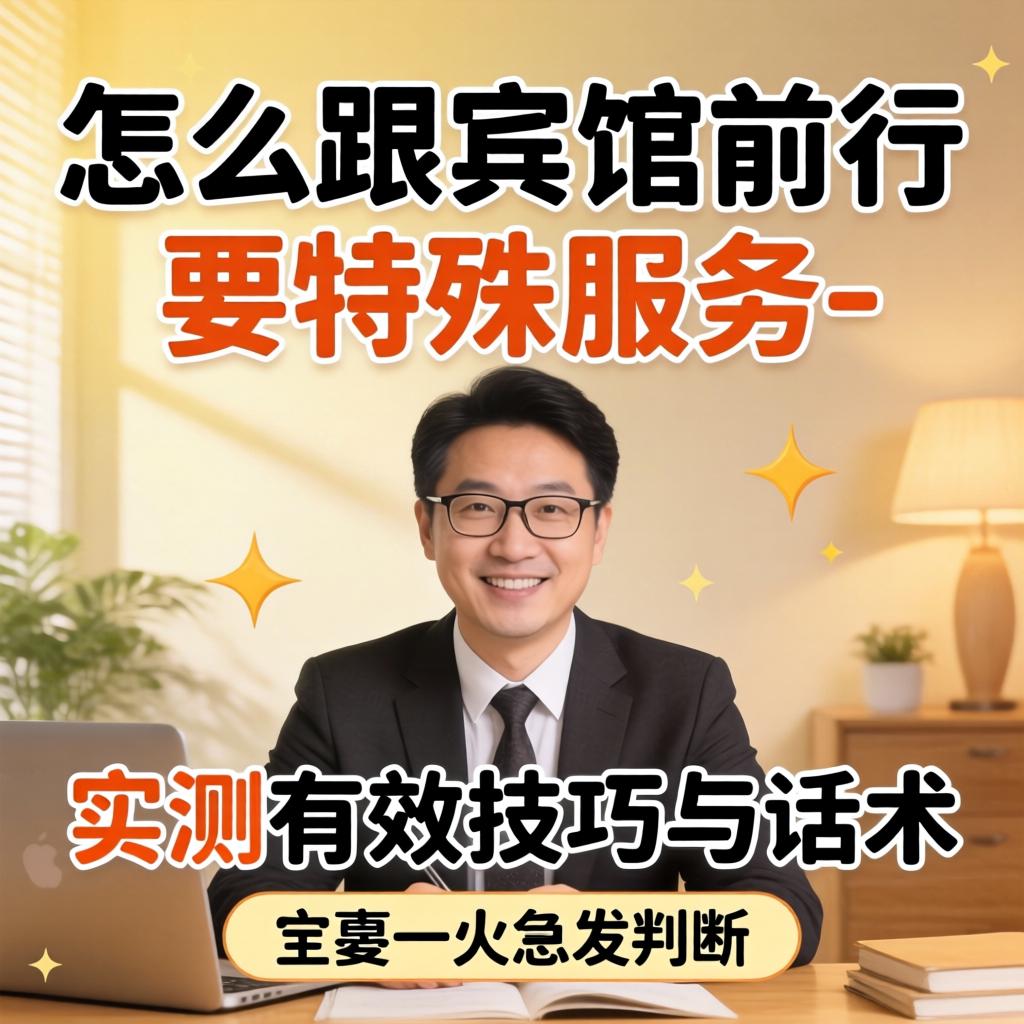 怎么跟宾馆前台要特殊服务_实测有效技巧与话术