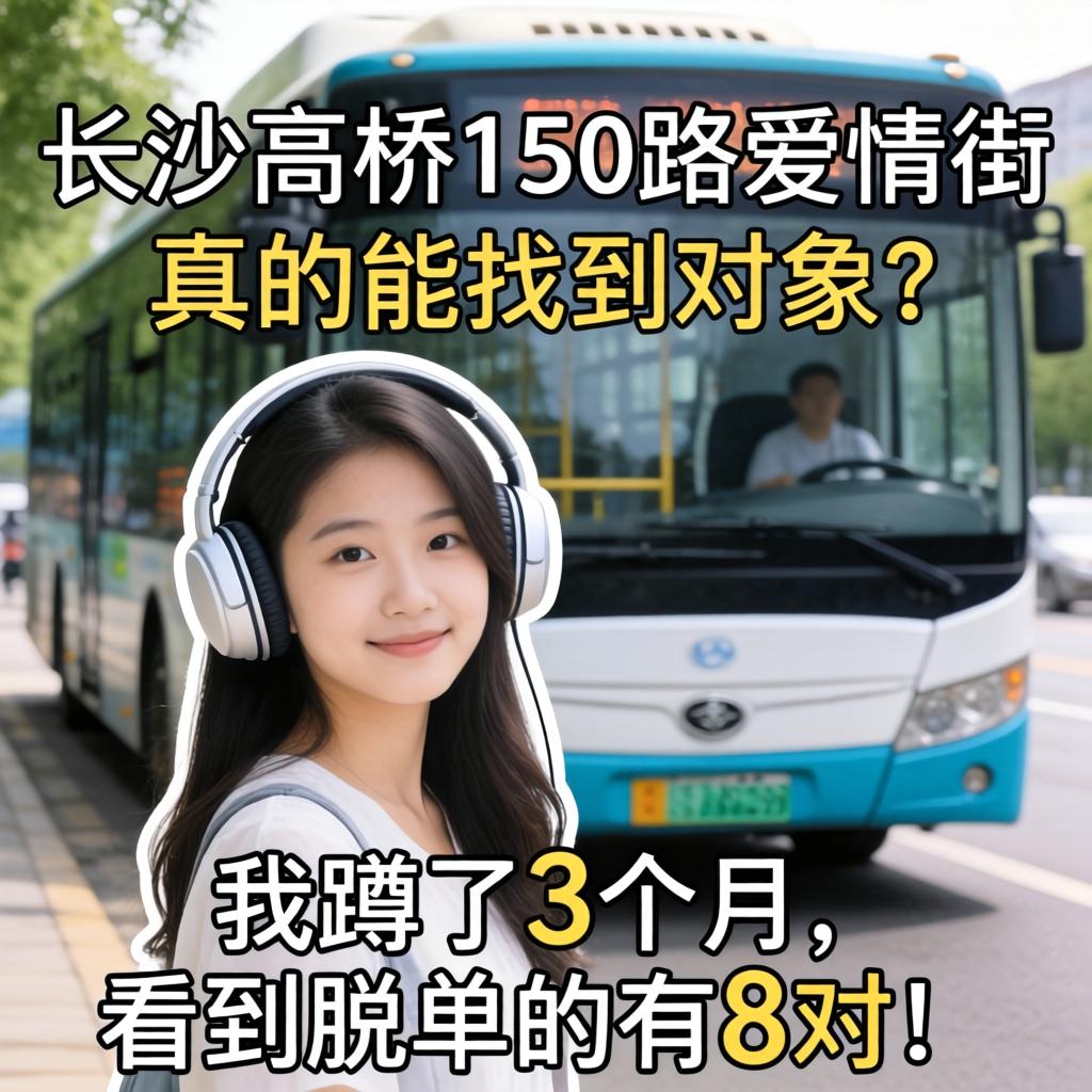 长沙高桥150路爱情街,真的能找到对象?我蹲了3个月,看到脱单的有8对!