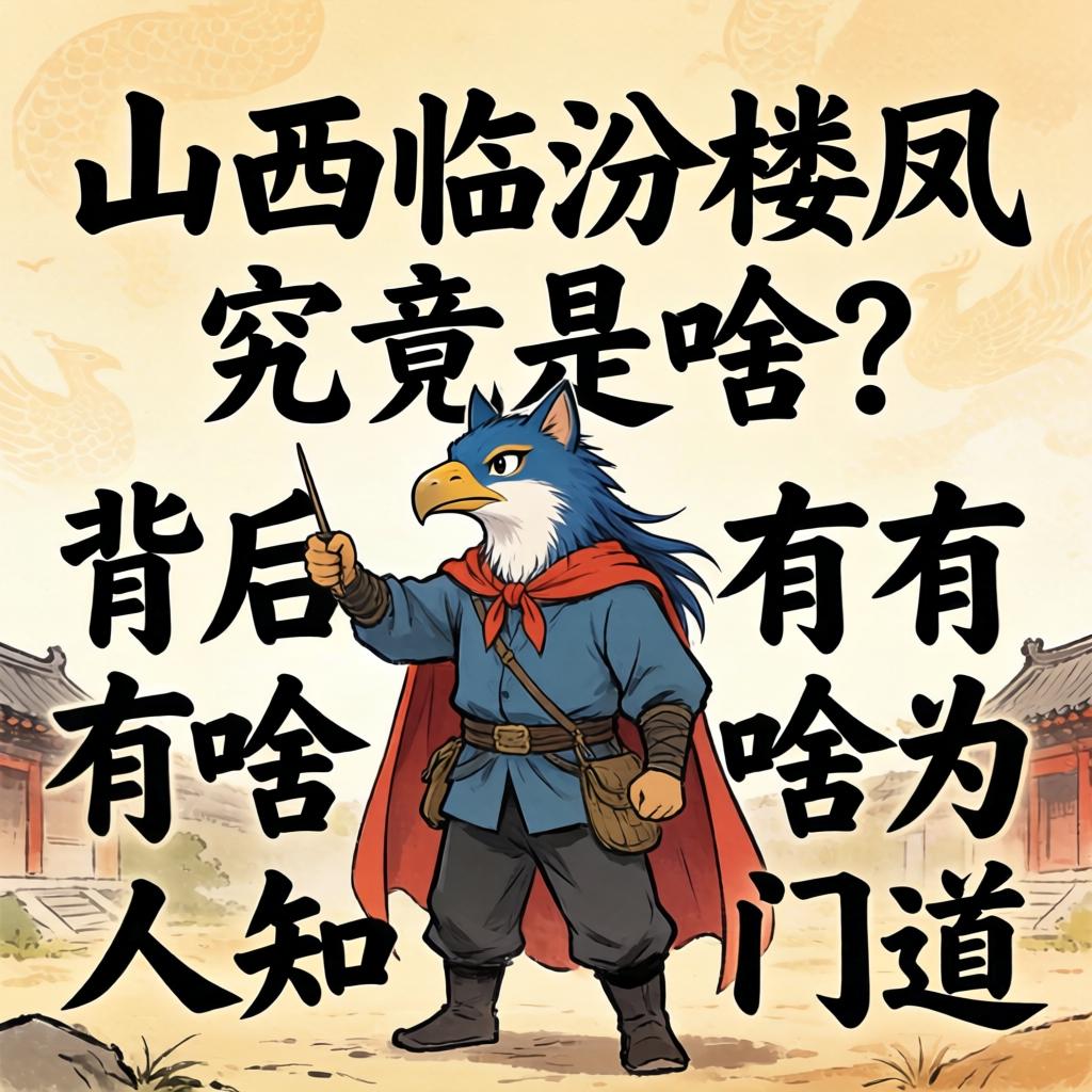 山西临汾楼凤究竟是啥?背后有啥不为人知的门道?