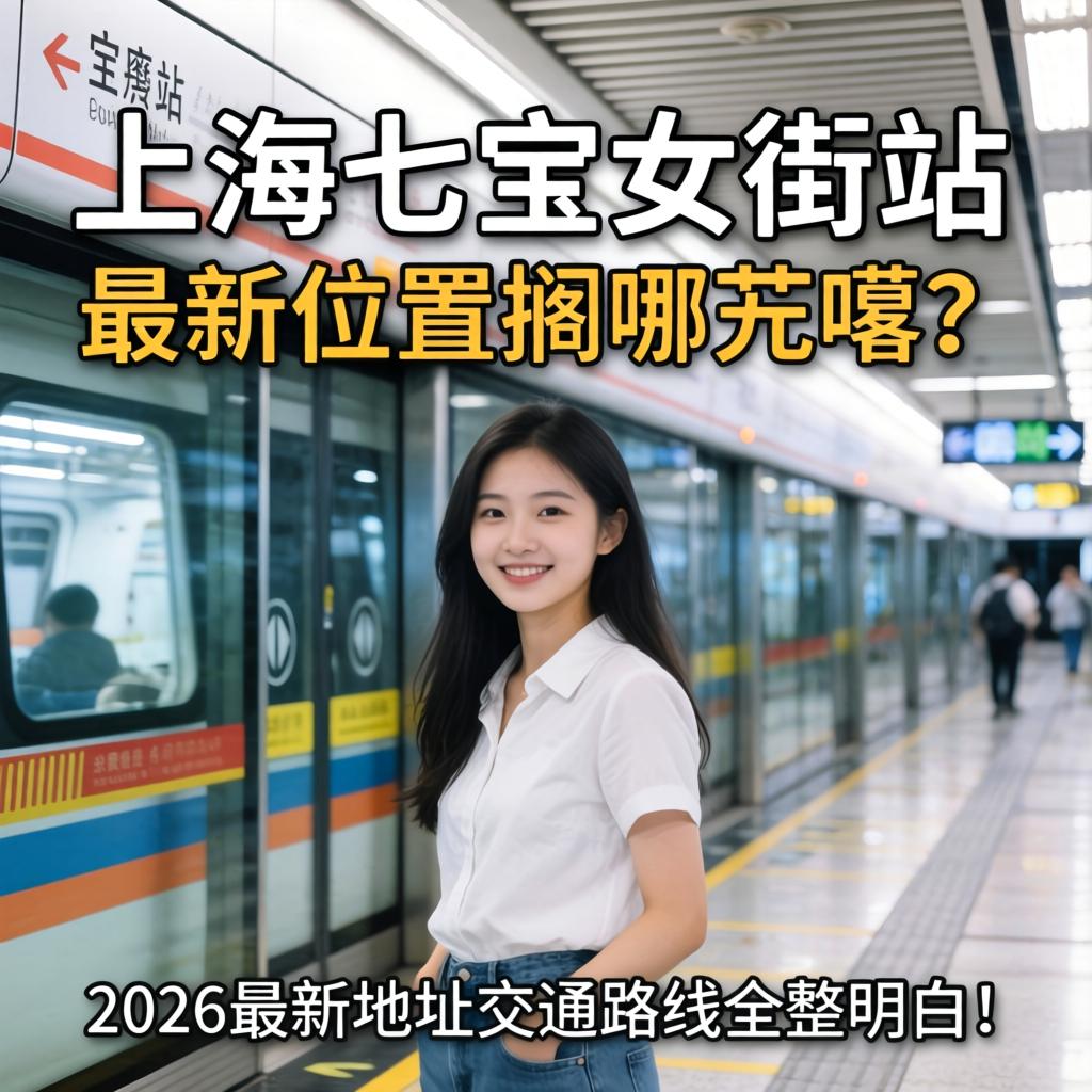上海七宝女街站最新位置搁哪旮旯？2026最新地址交通路线全整明白！