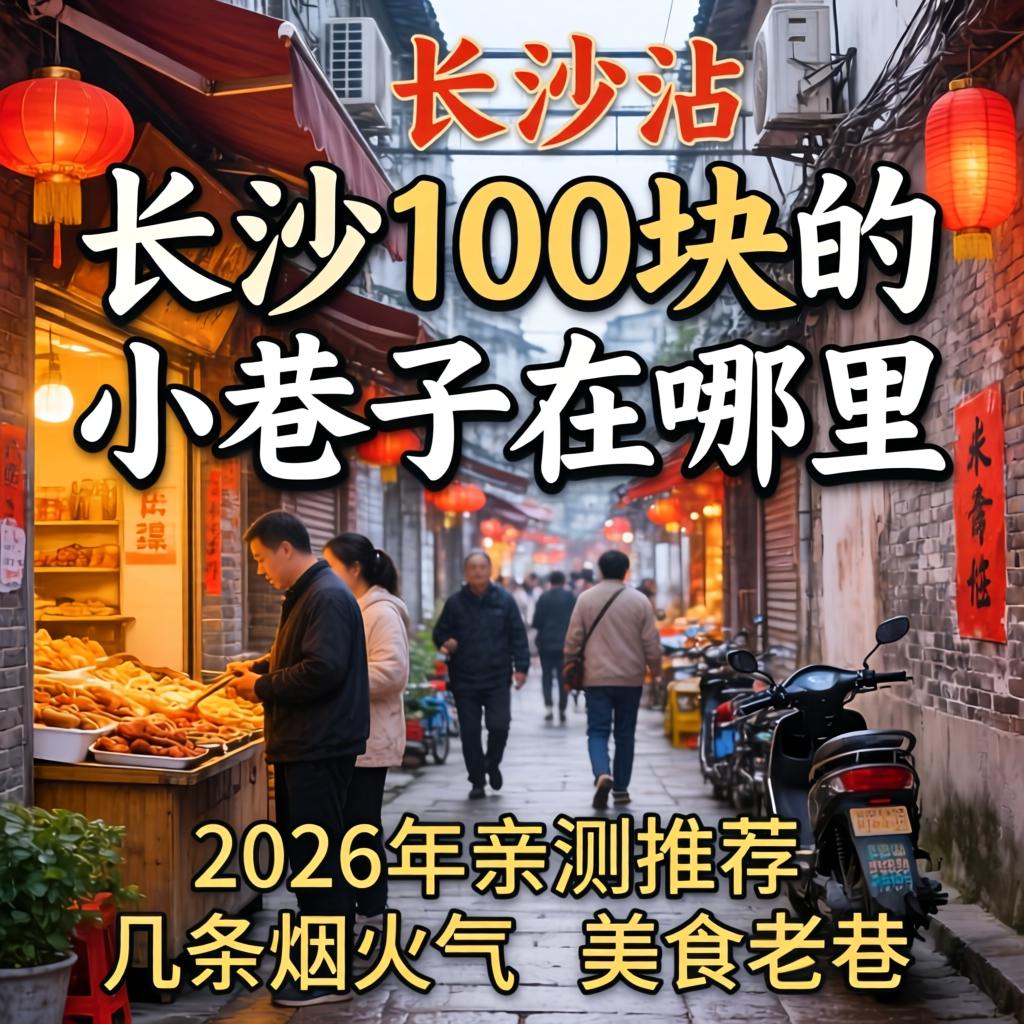 长沙100块的小巷子在哪里？2026年亲测推荐几条烟火气美食巷