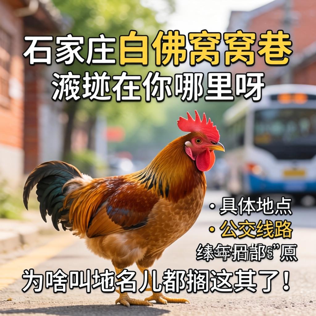 石家庄白佛鸡窝巷在哪里呀？具体位置、公交线路、为啥叫这名儿都搁这儿了！