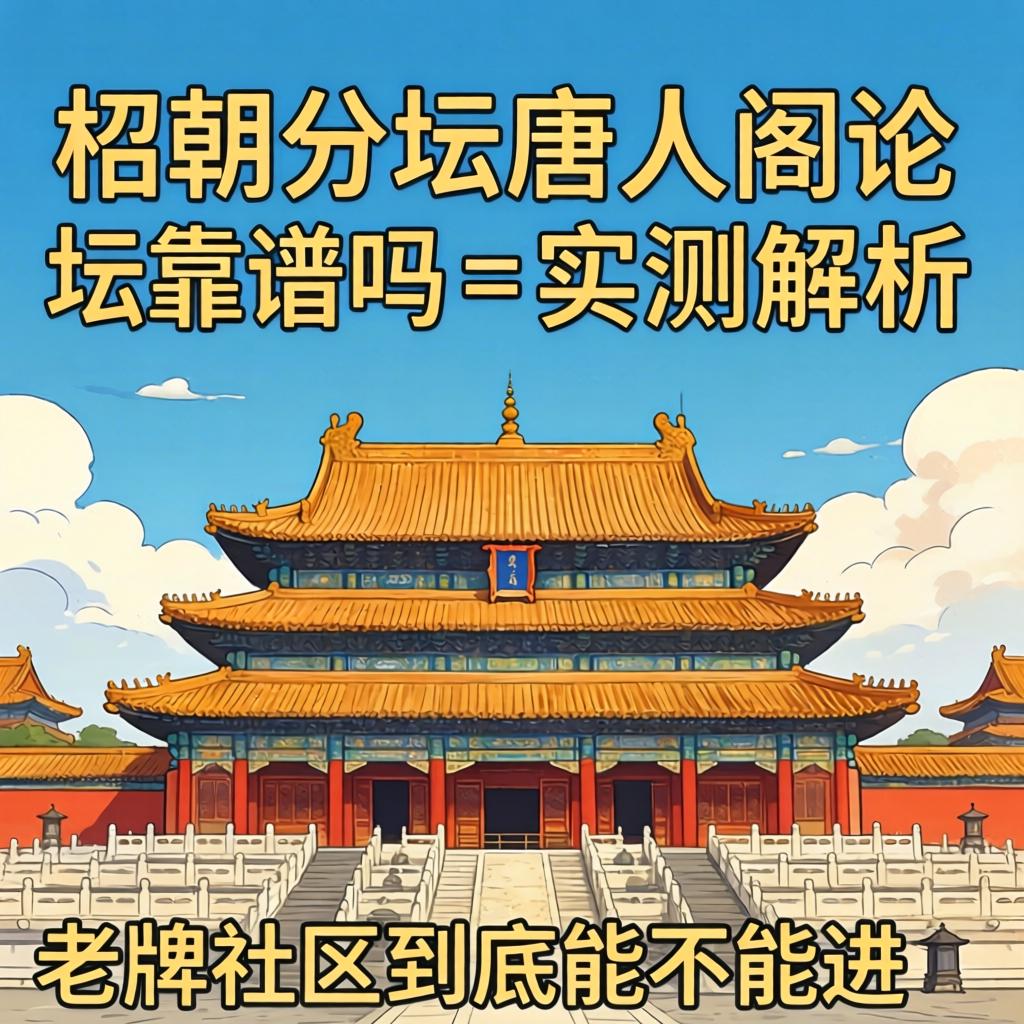 天朝分坛唐人阁论坛靠谱吗_实测解析这个老牌社区到底能不能进