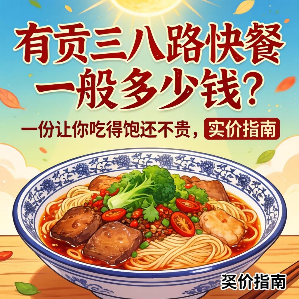 自贡三八路快餐一般多少钱？一份让你吃得饱还不贵的实价指南