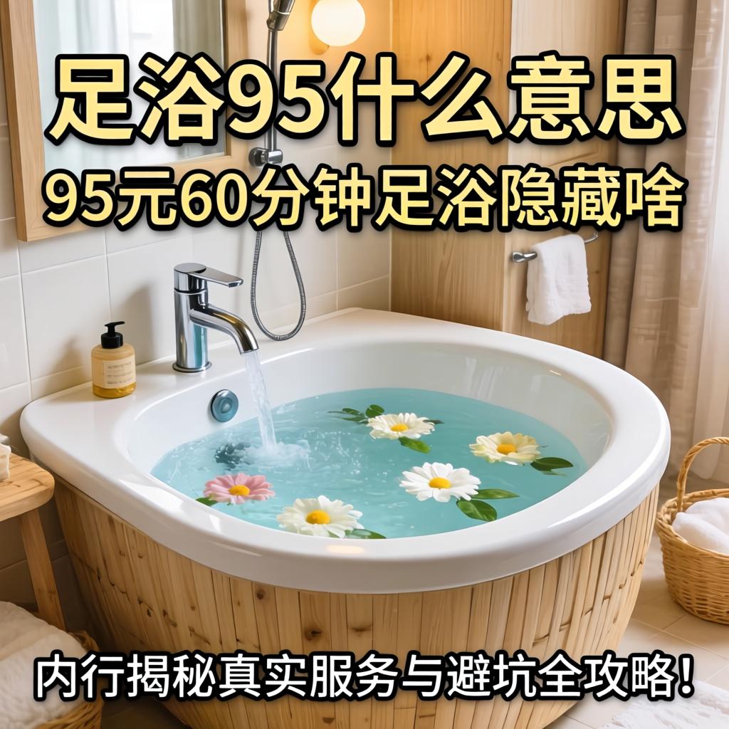 足浴95什么意思，，，95元60分钟足浴隐藏啥？？内行揭秘真实效劳与避坑全攻略！