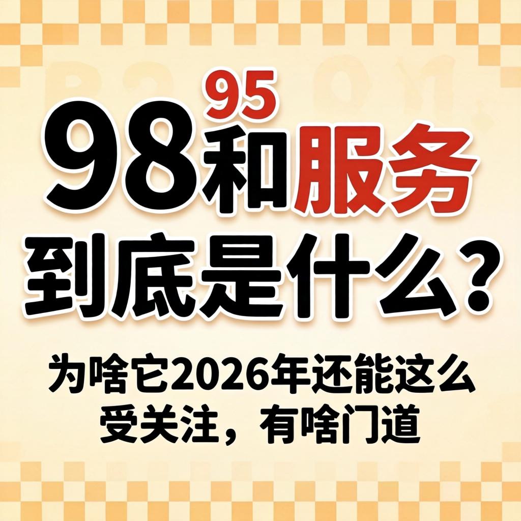 98和95服务到底是什么？为啥它在2026年还能这么受关注，有啥门道？