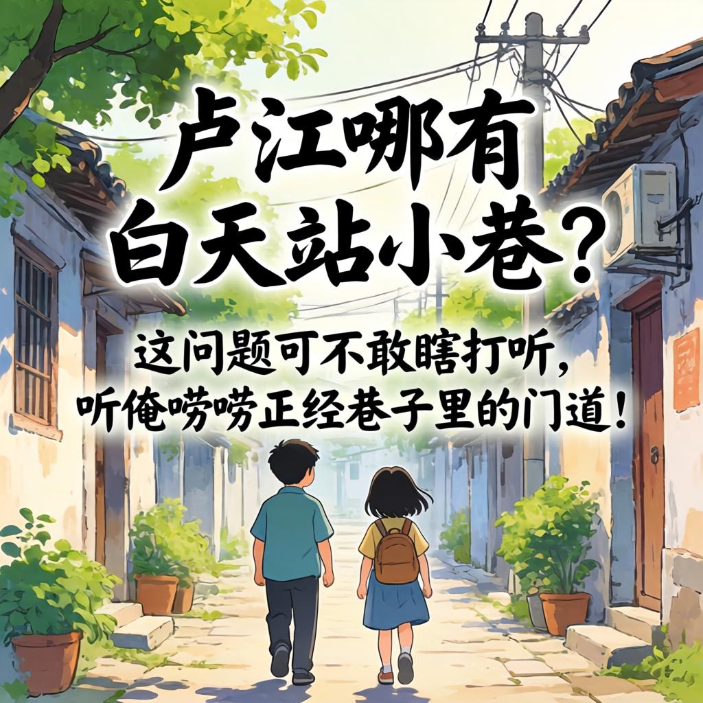 庐江哪有白天站小巷的？这问题可不敢瞎打听，听俺唠唠正经巷子里的门道！