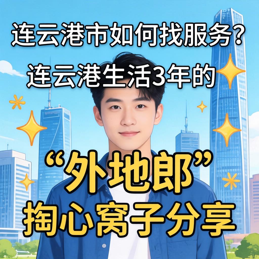 连云港市如何找服务？在连云港生活3年的“外地郎”掏心窝子分享