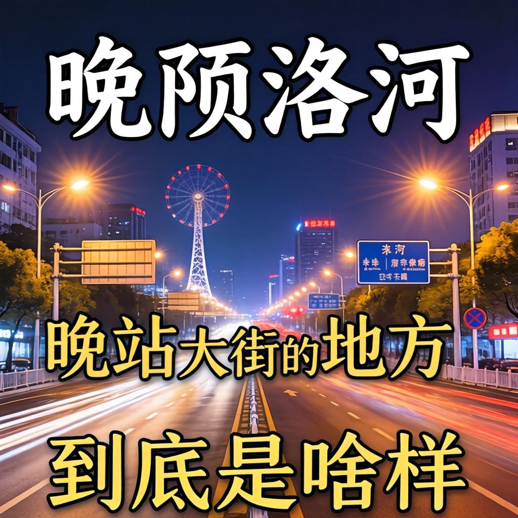 德阳洛河晚上站大街的地方,到底是啥样?