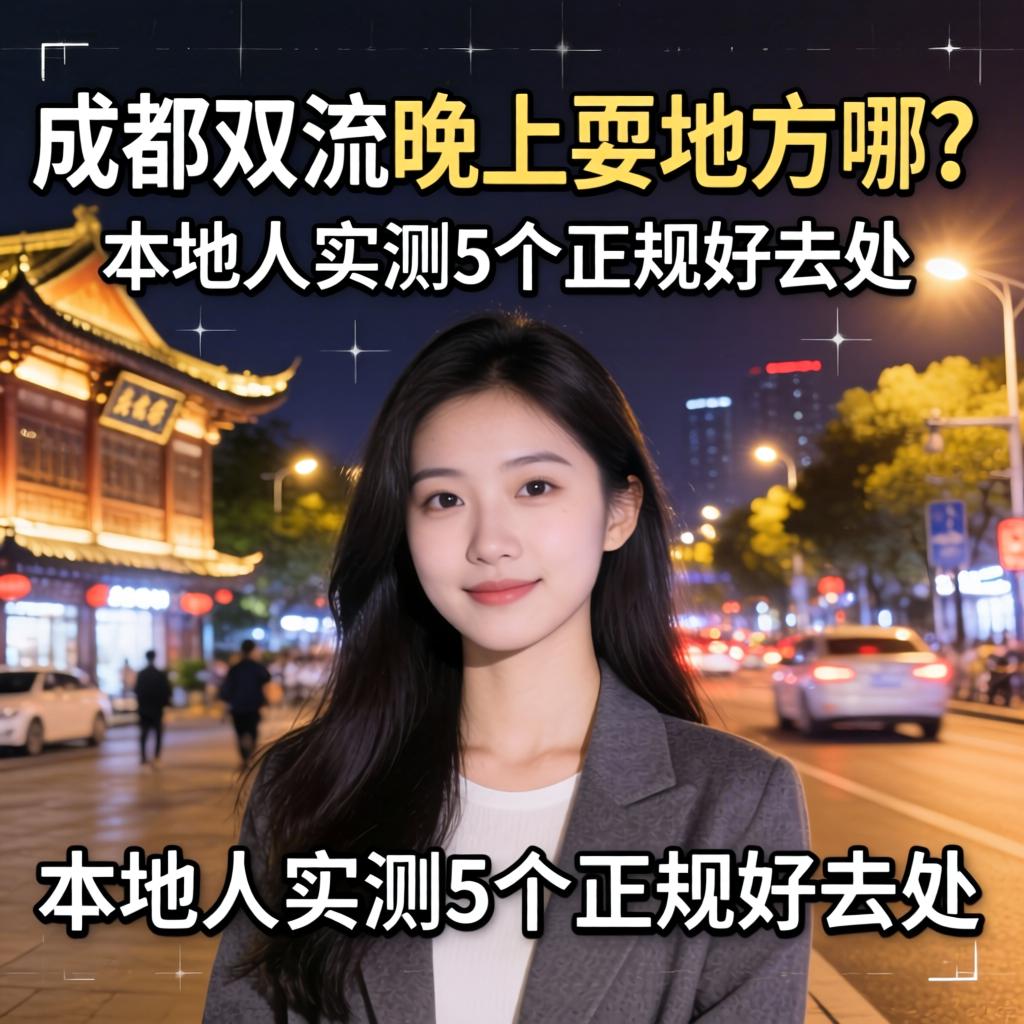 成都双流晚上耍的处地点哪？本地人实测5个正规好去向